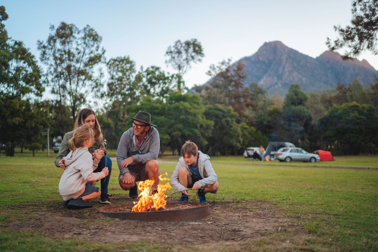 weekend camping trips from brisbane