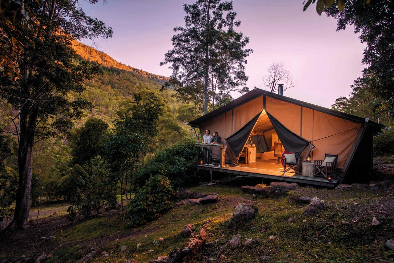 Luxury Glamping Experiences Near Brisbane Queensland